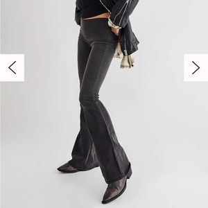Free People Penny Pull-On Flare Jeans